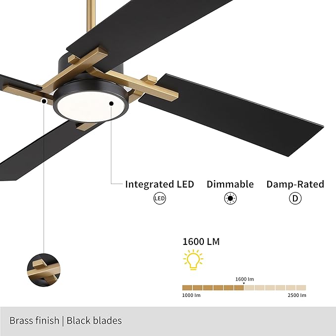 WINGBO 54 Inch Ceiling Fan - Image 6