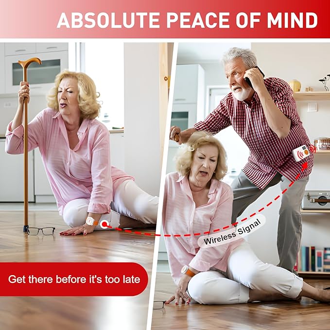 CallToU Wireless Caregiver Pager Portable Alarms - Image 3