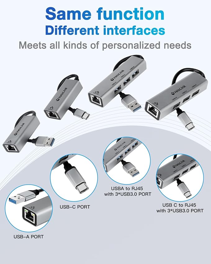 Velolink 4-in-1 USB 3.0 Hub - Image 7
