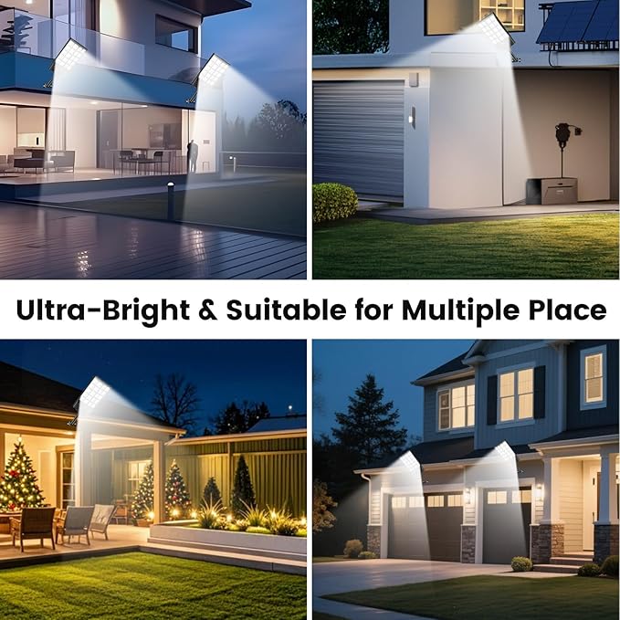 4 Pack 16" Large Solar Street Lights Outdoor Waterproof - Image 7