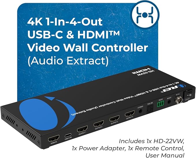 OREI 4K Video Wall Controller for Multi-Screen Display - Image 6
