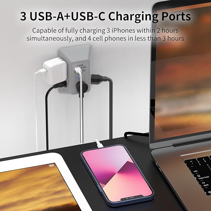 Outlet Extender, Surge Protector Outlet - Image 3