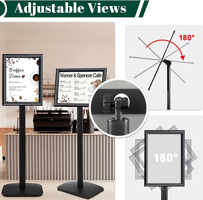Heavy Duty Pedestal Sign Holder - Image 4
