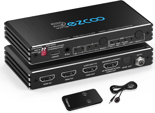 4K@120Hz HDMI 2.1 Switch 2 in 1 Out