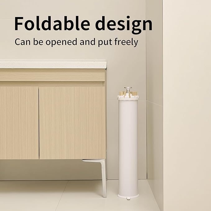JOOM Four Legs Clothes Drying Rack, Garment Rack Portable and Foldable Space - Image 5