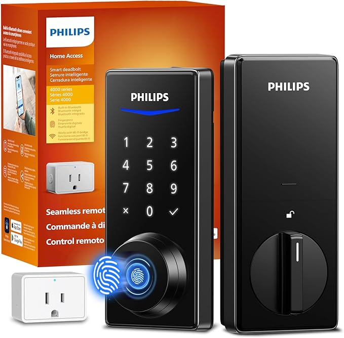 Philips Wi-Fi Smart Door Lock, Keyless Entry Door Lock by Philips