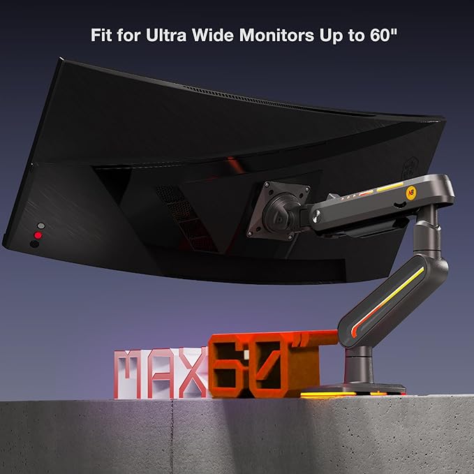NB Designer Gaming Monitor Arm for 32 to 60 Inches Screen, Load up to 20 kg - Image 4