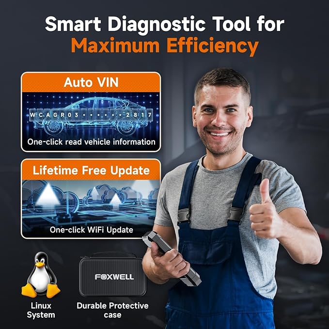 2026 FOXWELL NT624 Elite OBD2 Scanner Upgraded from NT614Elite & NT604Elite - Image 8
