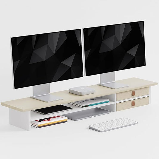FENSULN Dual‑Tier Monitor Stand Riser by FENSULN