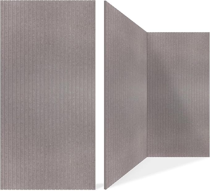 5 Pack Acoustic Panels, 47.2x23.6x0.4 inch Acoustical Wall Panels, Large by EVENRISING