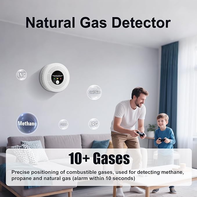 Natural Gas Detector Alarm - Image 2