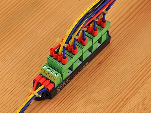 16Amp 300V 4x6 Position Pluggable Terminal Block Distribution Module. OONO - Image 7