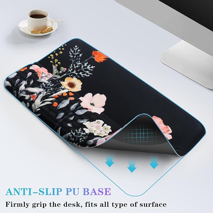 Computer Keyboard Stand with Wrist Rest, Ergonomic Tilted Keyboard Holder - Image 4