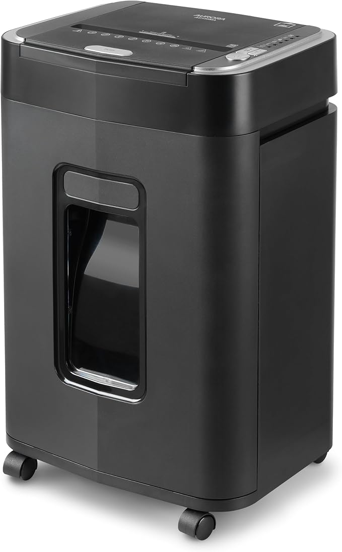 Aurora Professional Grade 150-Sheet Auto Feed Micro-Cut Paper and Credit Card by Aurora