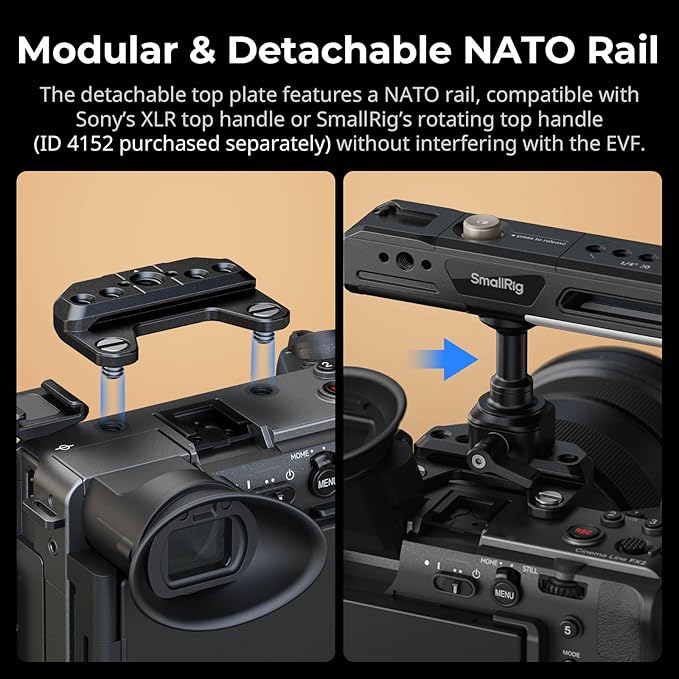 SmallRig Half Cage for Sony FX2, - Image 5