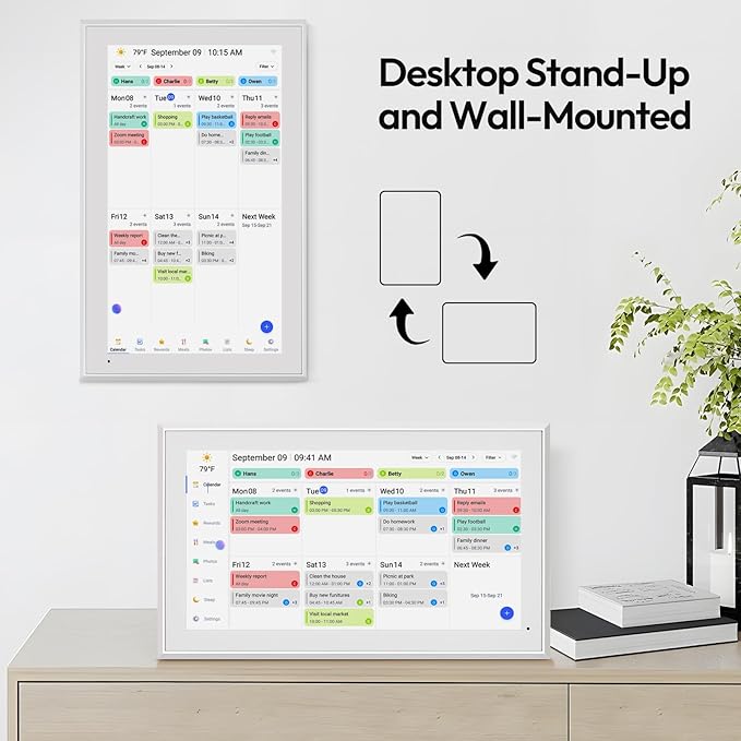 BOCT 21.5'' Digital Calendar Wall - Image 7