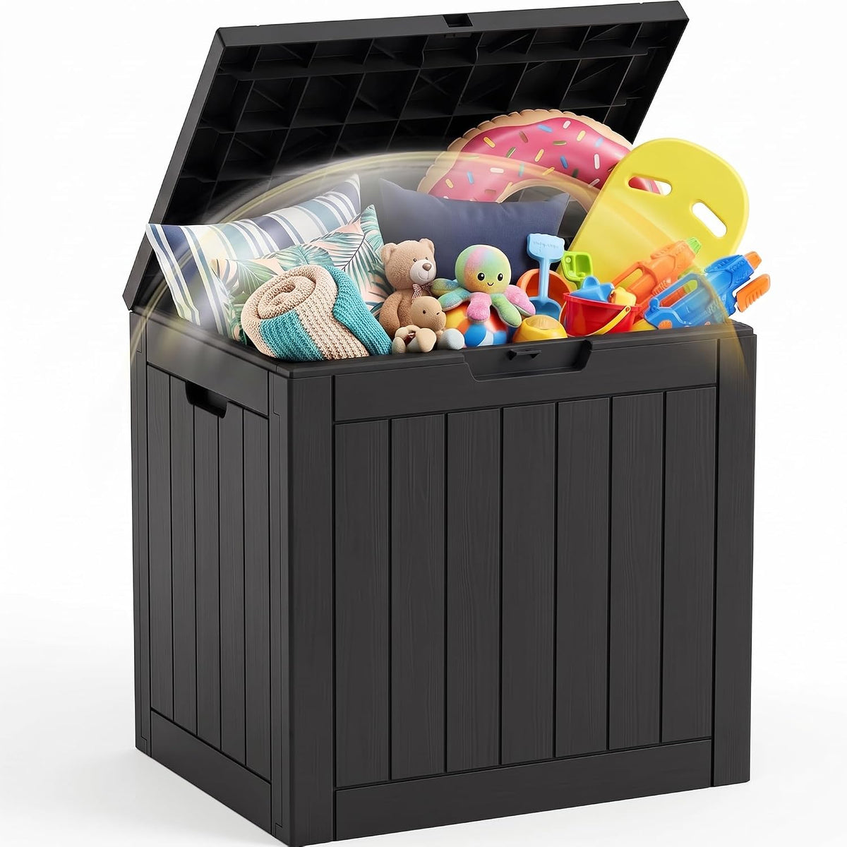 efu outdoor storage box 45 gallon deck box, main product view