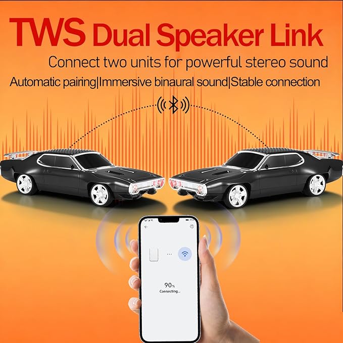 Retro Car Bluetooth Speaker - Image 3