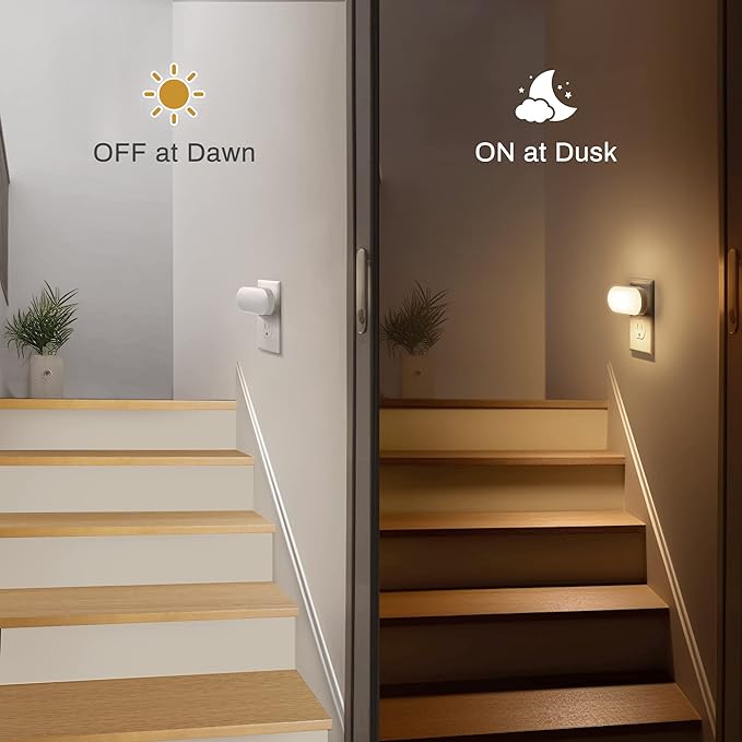 DORESshop Night Lights Plug into Wall, 1W 3000K Led Night Light - Image 4