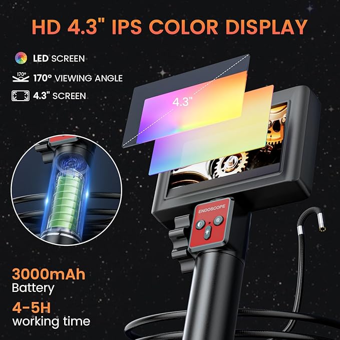 Two-Way Articulating Borescope Camera - Image 3
