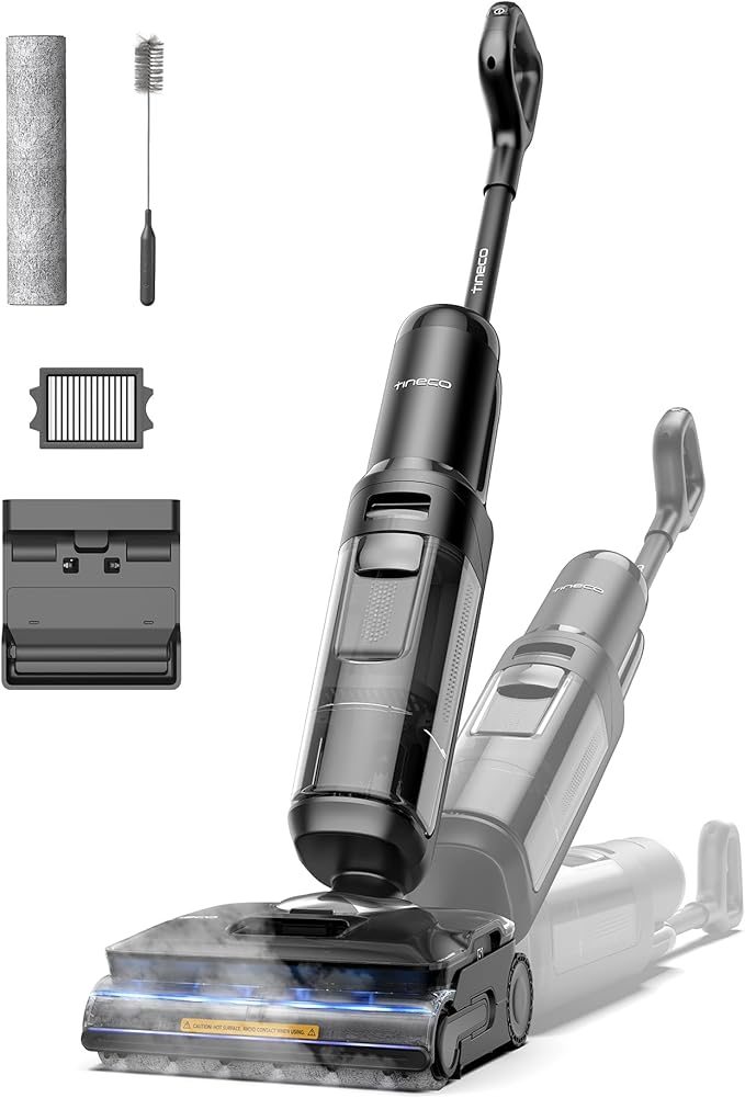 Tineco Floor One S7 Stretch Steam Cordless Wet Dry Vacuum Steam Mop All-in-One by Tineco
