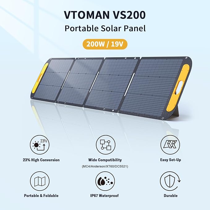 VTOMAN 3096Wh Solar Generator - Image 6