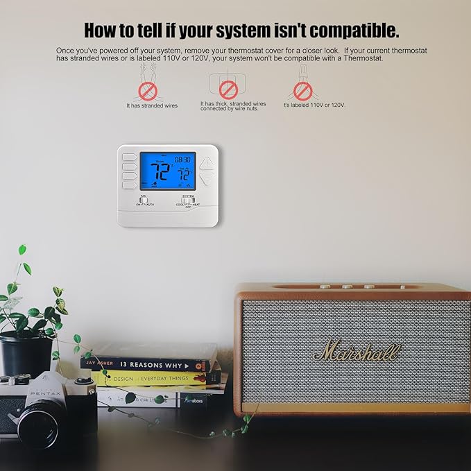 Suuwer 5-1-1 Day Programmable Thermostats - Image 8