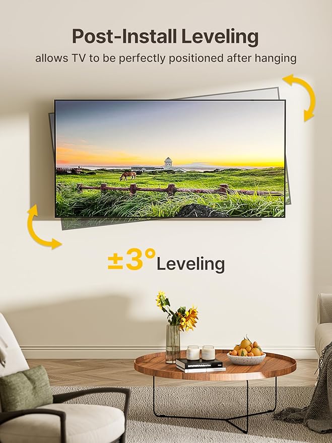 monTEK Long Arm TV Wall Mount for Most 23-65 Inch TVs, 29 Inch Long Extension - Image 6