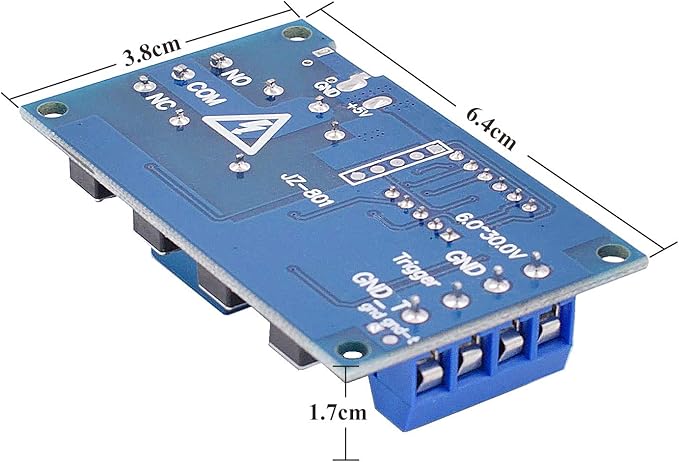 DC 6-30V Timer Relay Programmable Delay Relay Module Cycle Timer - Image 7