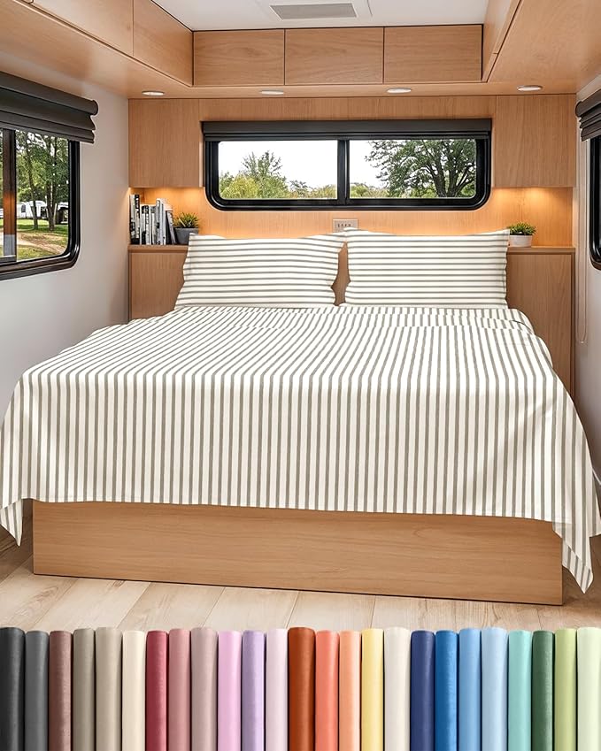 RV Short Queen Sheet Set 60 X 75 by CGKUnlimited