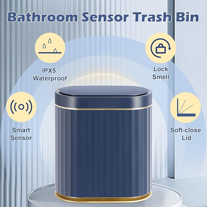 ELPHECO 2 Gallon Sensor Trash Can - Image 4