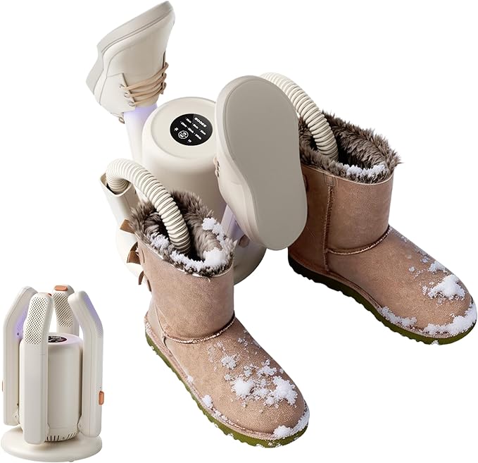 Sogee Boot Dryer, Shoe Dryer for Work Boots and Gloves, 2 * 24IN Retractable by Sogee