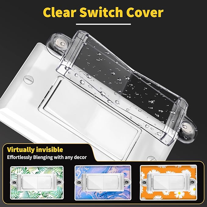 Light Switch Guard Cover- PSZEZNZ Light Switch Outlet Covers - Image 3