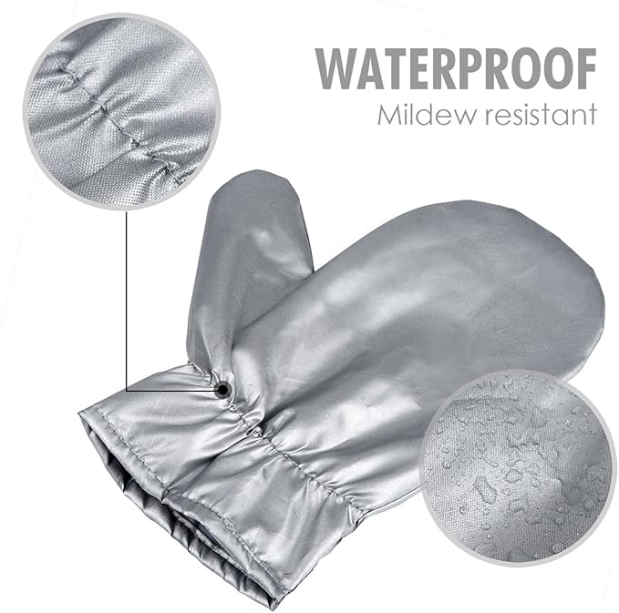 Tingtio Garment Steamer Ironing Gloves Flexible Anti Steam Mitt Heat Resistant - Image 2