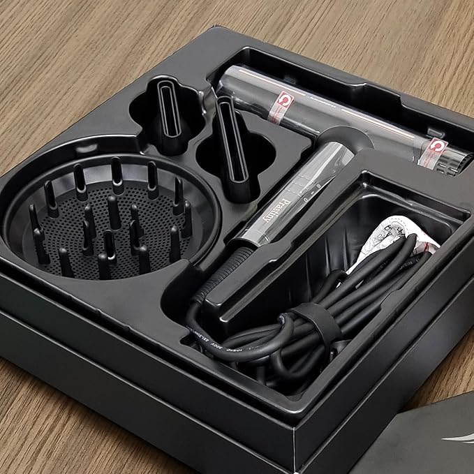 Prastiny Hair Dryer with Diffuser: Professional High Speed Quiet Ionic Blow - Image 9