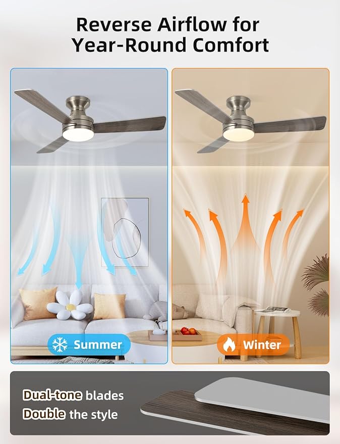 Homlit 42" RGB Ceiling Fan - Image 8
