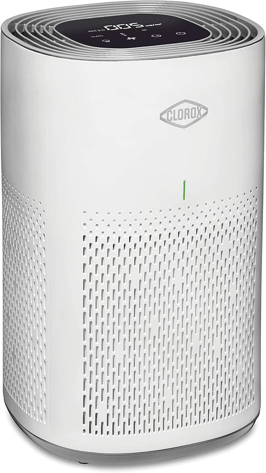 Clorox HEPA Air Purifiers for Home, True HEPA Filter, Medium Rooms Up to 1 by Clorox