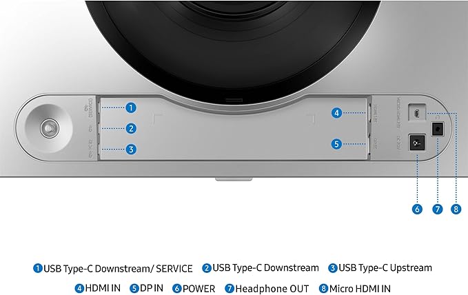 Samsung 49" Odyssey OLED G9 Dual QHD QD-OLED G-Sync Compatible Curved Gaming - Image 7