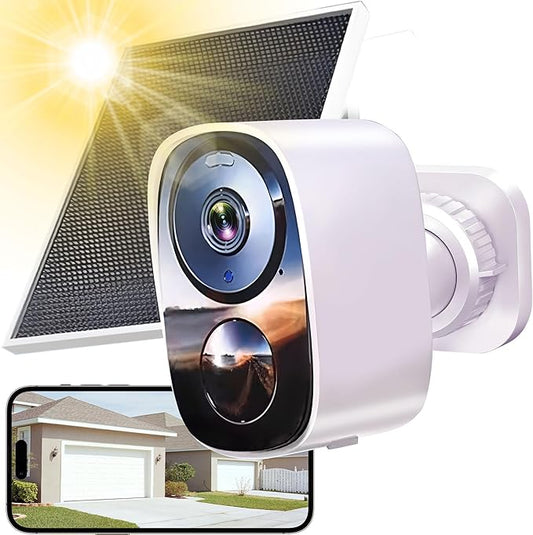 HITELLARCAM 2025 Upgraded 2K Security Cameras Wireless Outdoor by Unknown