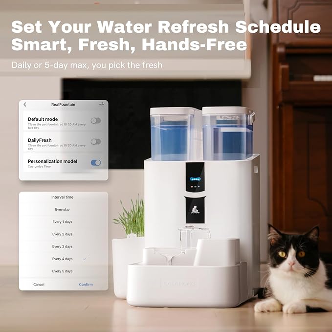 Automatic Cat Water Fountain 10L/338oz Self Filling and Cleaning, Pet Water - Image 2