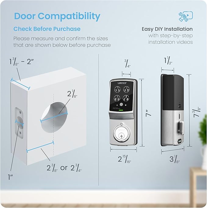 Lockly Smart Lock Model 7S, Keyless Entry - Image 9