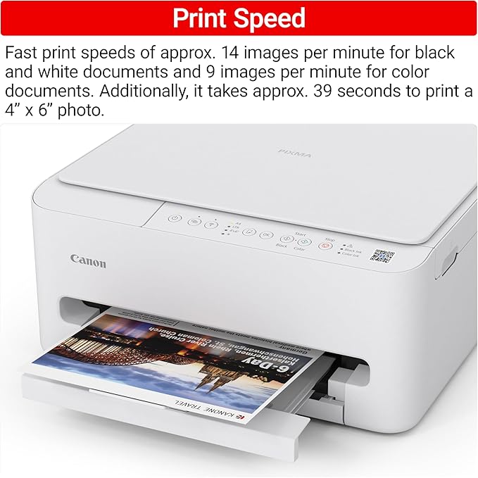 Canon PIXMA TS4320 Wireless Color Inkjet Printer - Image 6