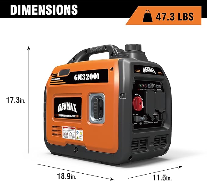 GENMAX Generator，EPA Compliant, Eco-Mode Feature, Ultra Lightweight - Image 7