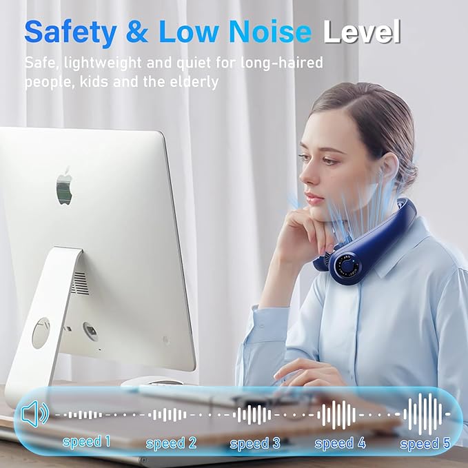Neck Fan - Portable Neck Fan - Image 4