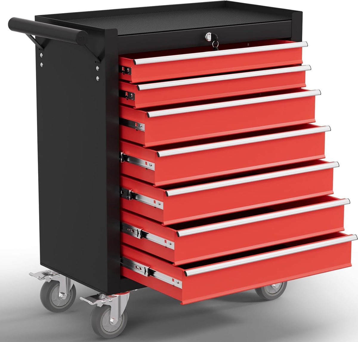 7-drawer tool chest,rolling tool cart with wheels,high capacity, main product view