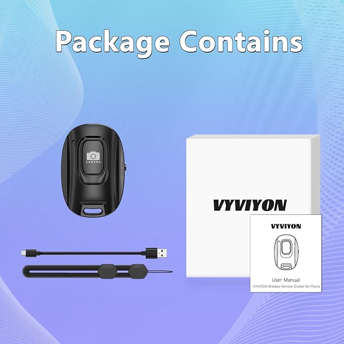VYVIYON Bluetooth Camera Remote Shutter - Image 7