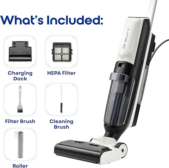 BRAWNIX Wet Dry Vacuum and Mop for Hard Floors | Digital Display | Great for - Image 8