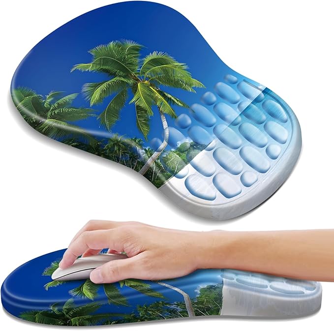 YIWEI Ergonomic Mouse Pad with Wrist Rest by Unknown