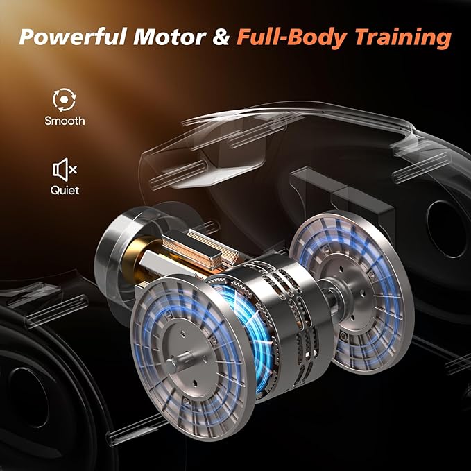 2025 New Under Desk Elliptical Machine, Portable Seated Pedal Exercise Machine - Image 2