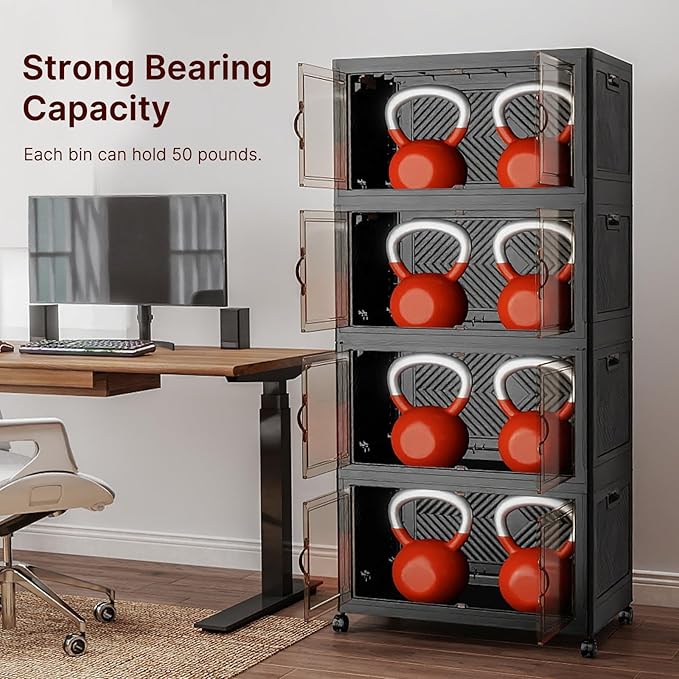 Extra Large Stackable Storage Bins - Image 3
